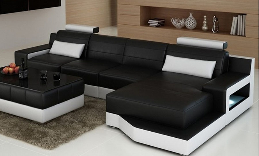 Brussel - Leather Sofa Lounge Set